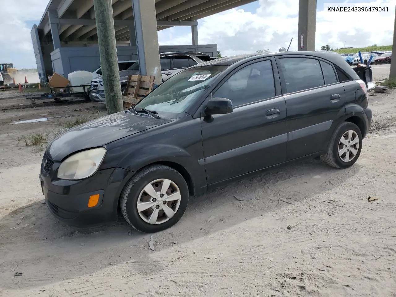 2009 Kia Rio 5 Sx VIN: KNADE243396479041 Lot: 77841944