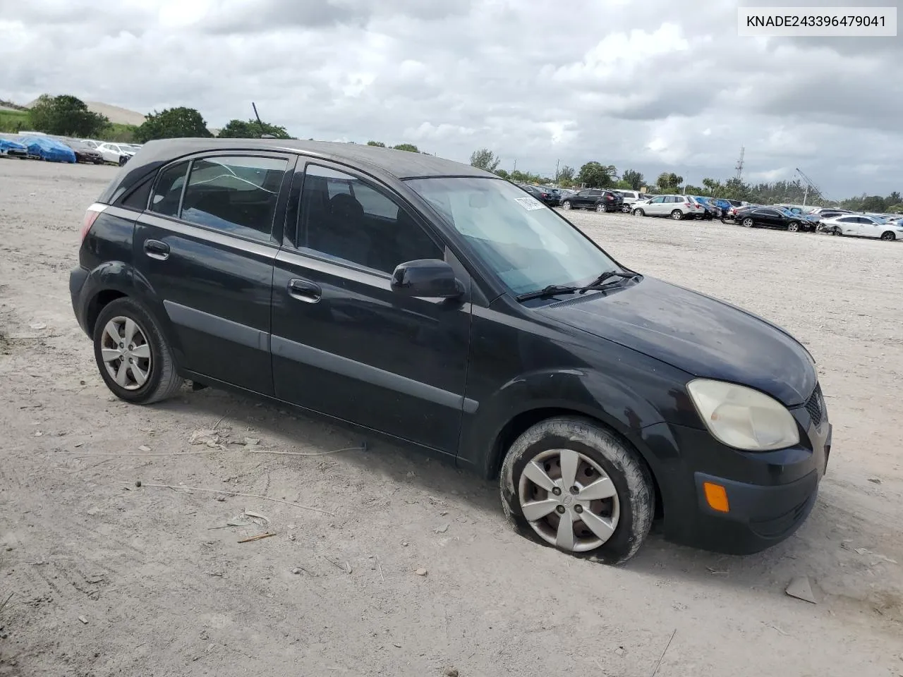 2009 Kia Rio 5 Sx VIN: KNADE243396479041 Lot: 77841944