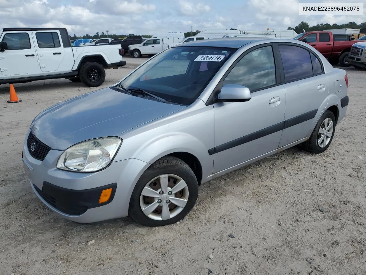 2009 Kia Rio Base VIN: KNADE223896462075 Lot: 79255774