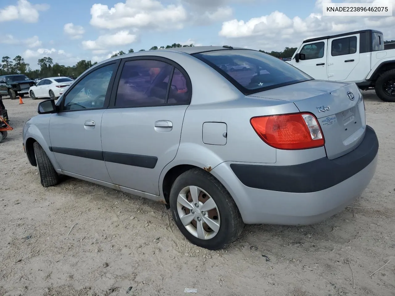 2009 Kia Rio Base VIN: KNADE223896462075 Lot: 79255774