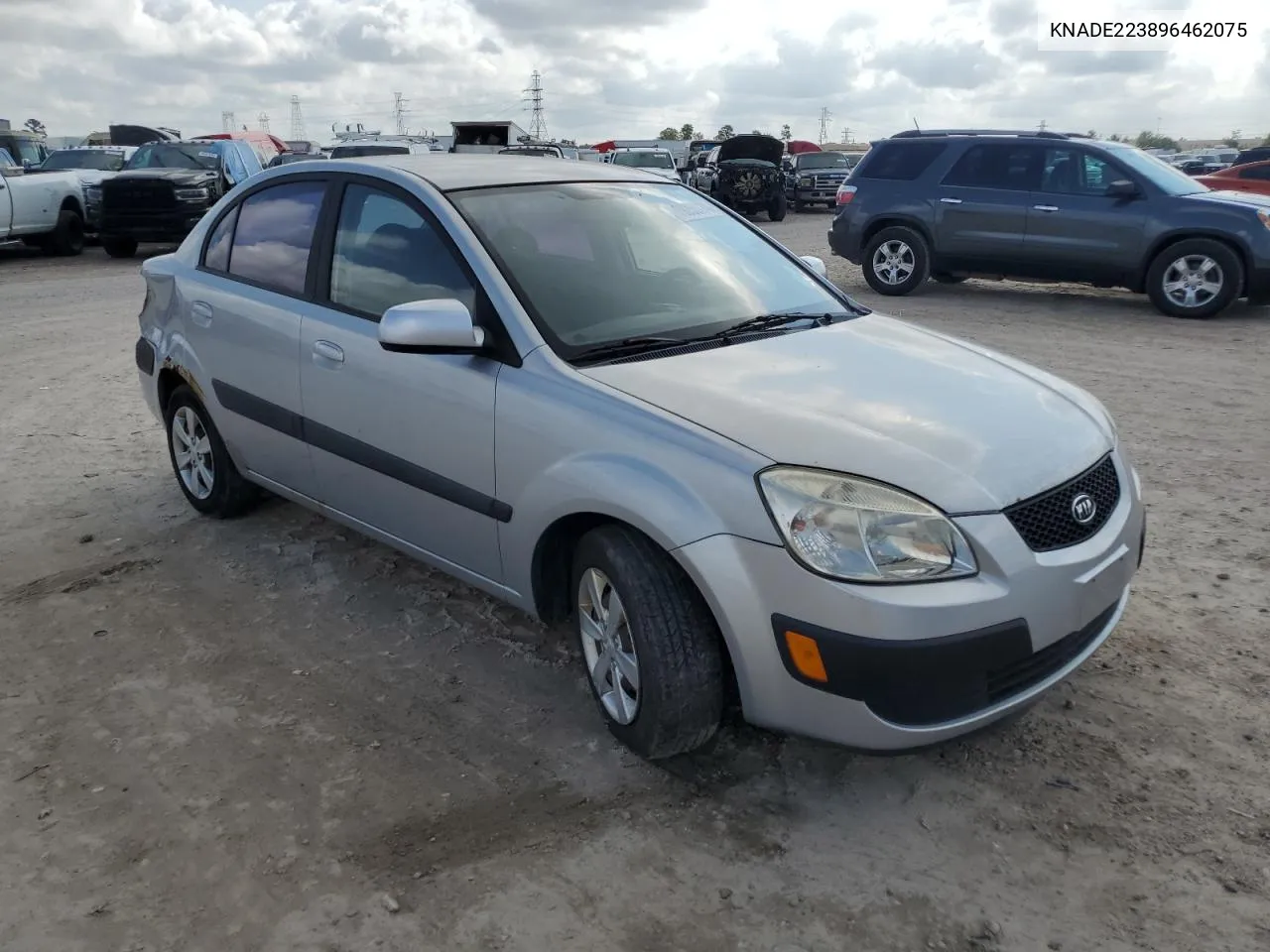 2009 Kia Rio Base VIN: KNADE223896462075 Lot: 79255774