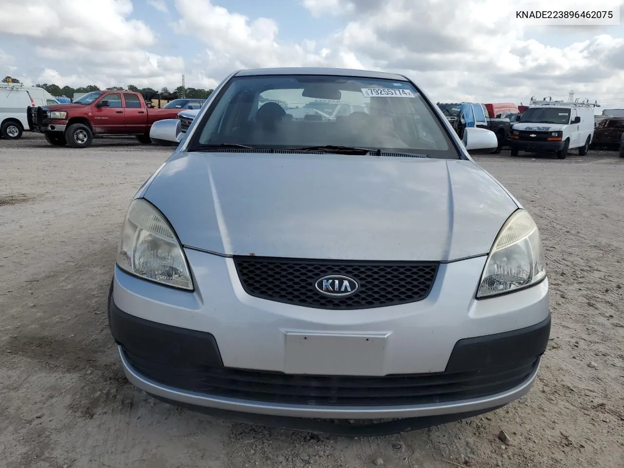 2009 Kia Rio Base VIN: KNADE223896462075 Lot: 79255774