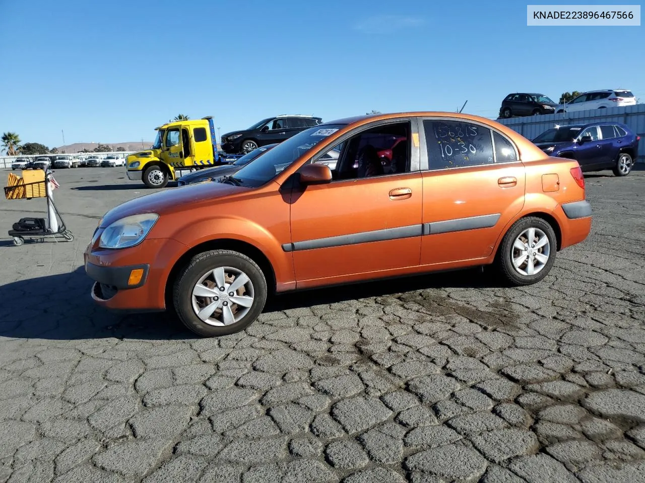 2009 Kia Rio Base VIN: KNADE223896467566 Lot: 79472874