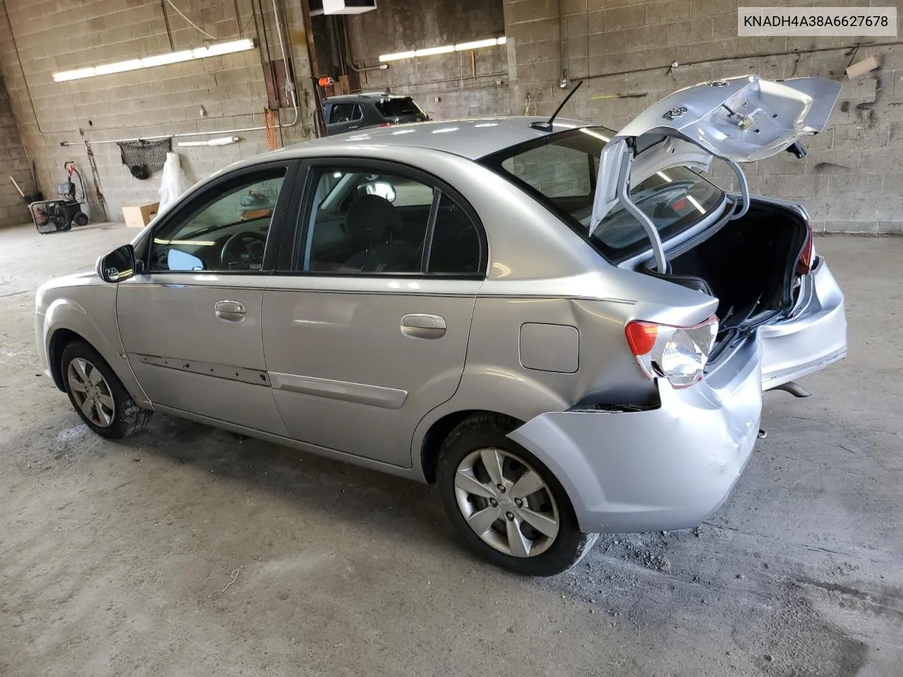 KNADH4A38A6627678 2010 Kia Rio Lx