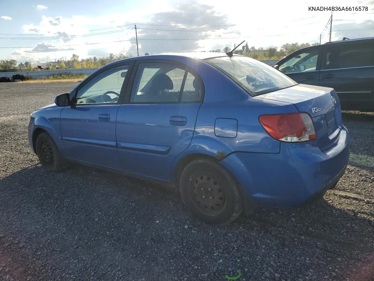 KNADH4B36A6616578 2010 Kia Rio Lx