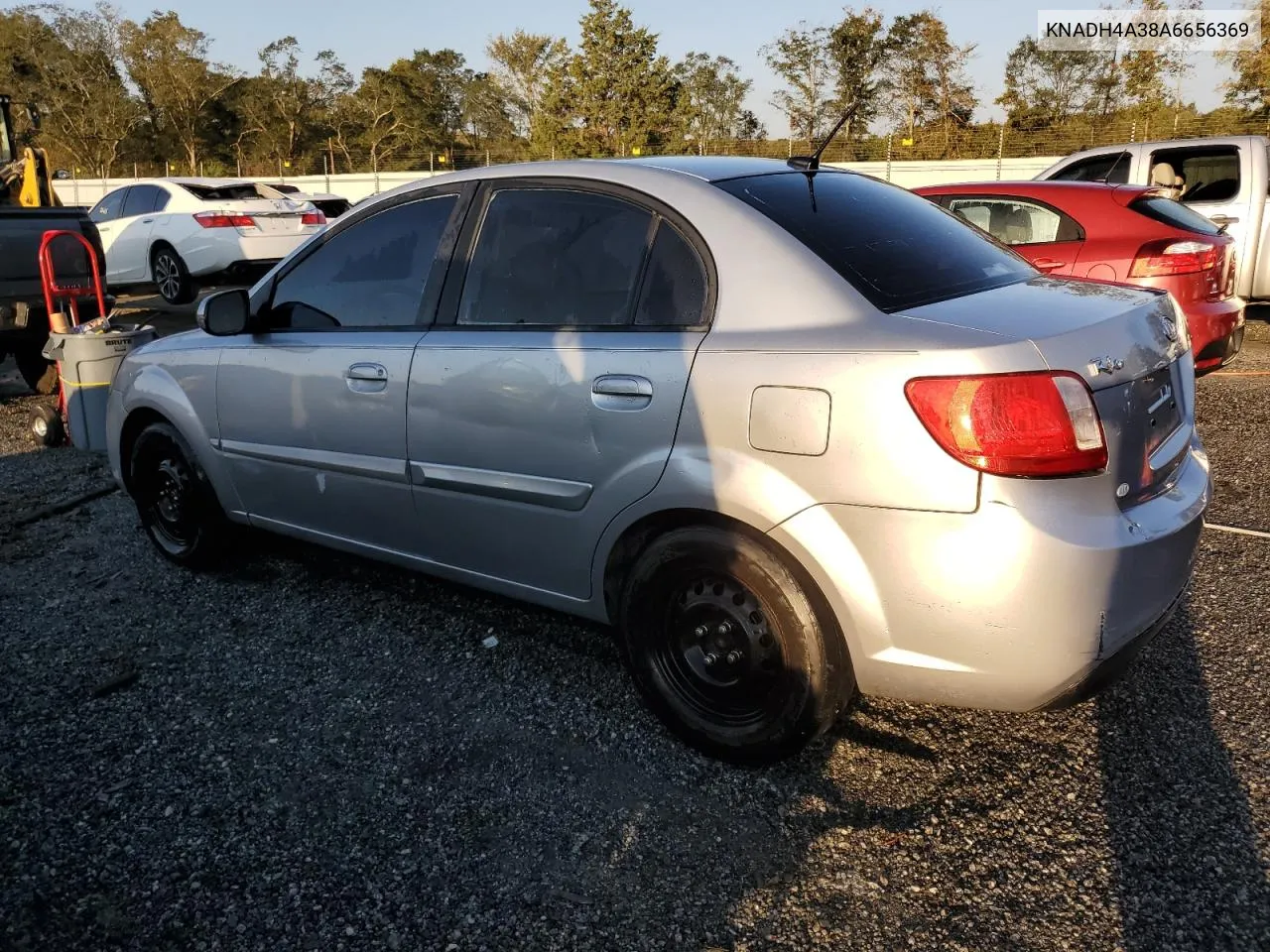 2010 Kia Rio Lx VIN: KNADH4A38A6656369 Lot: 74612914