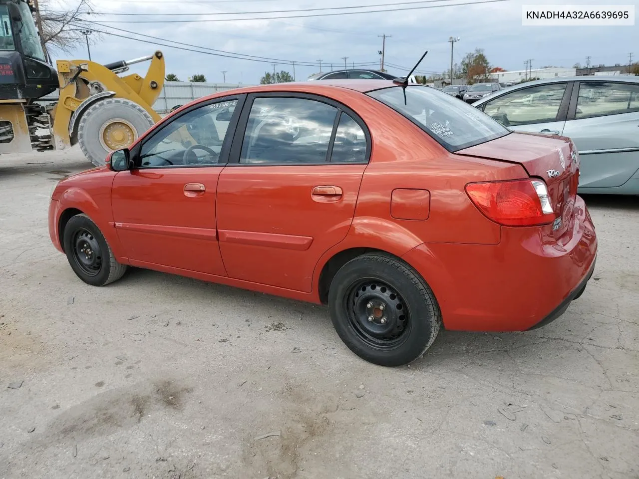 2010 Kia Rio Lx VIN: KNADH4A32A6639695 Lot: 75449294