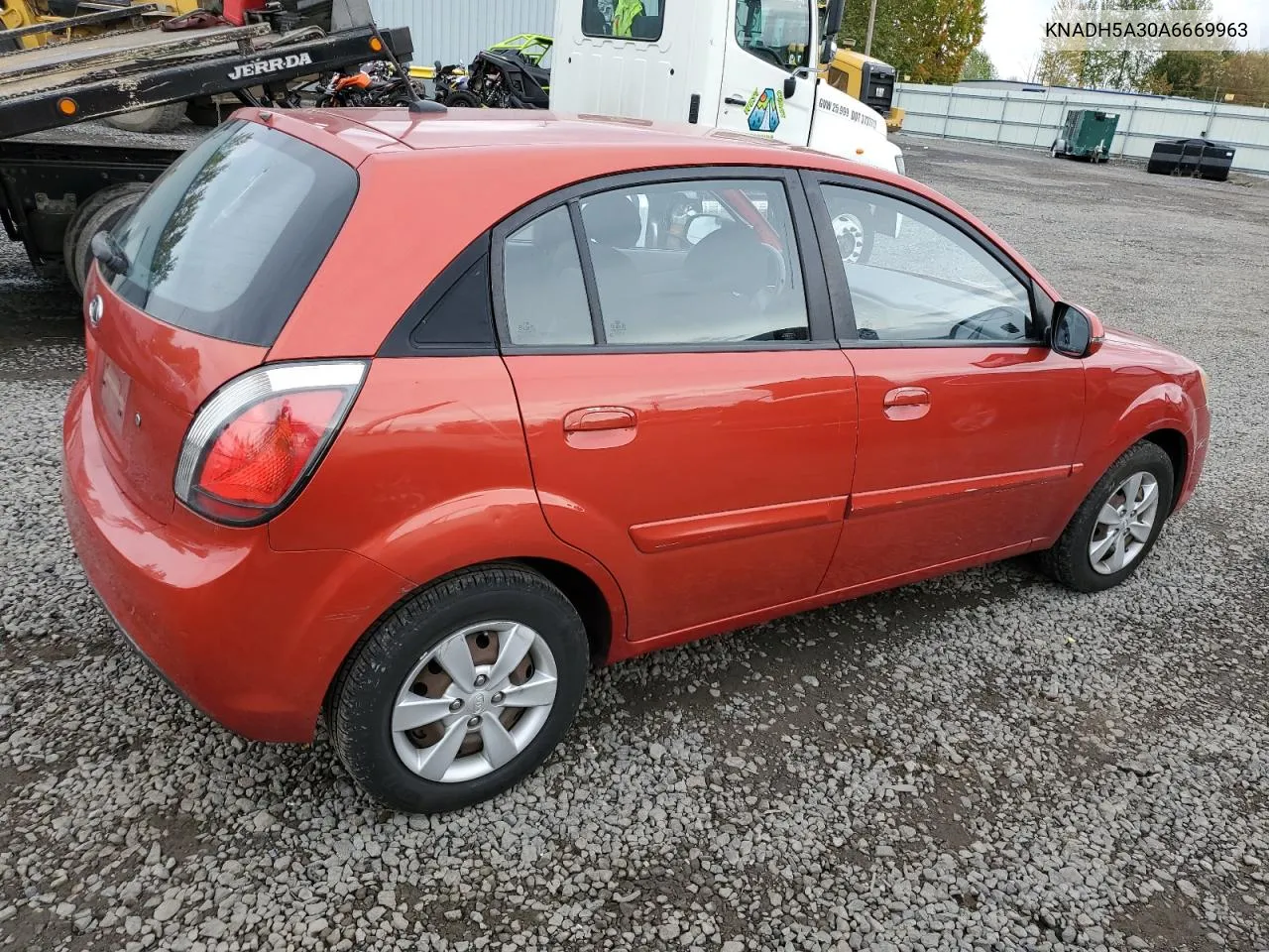 2010 Kia Rio Lx VIN: KNADH5A30A6669963 Lot: 76357364