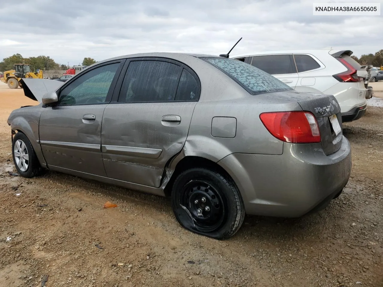 2010 Kia Rio Lx VIN: KNADH4A38A6650605 Lot: 78706874