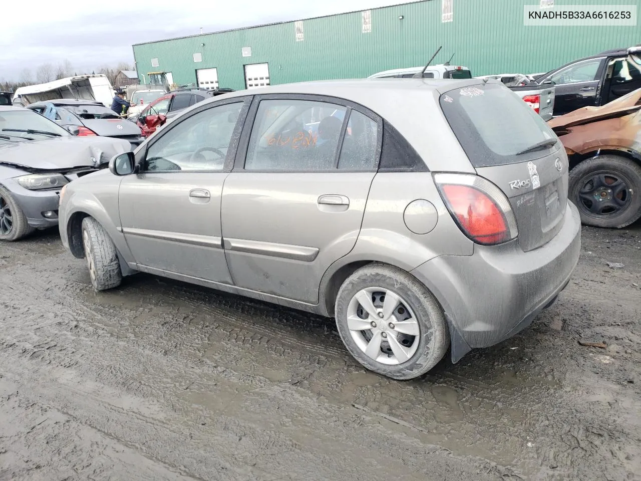 2010 Kia Rio Lx VIN: KNADH5B33A6616253 Lot: 79610824