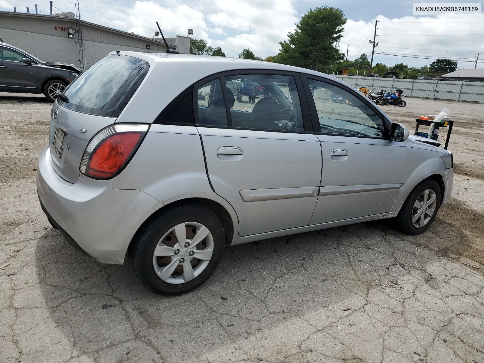 2011 Kia Rio Base VIN: KNADH5A39B6748159 Lot: 67231344