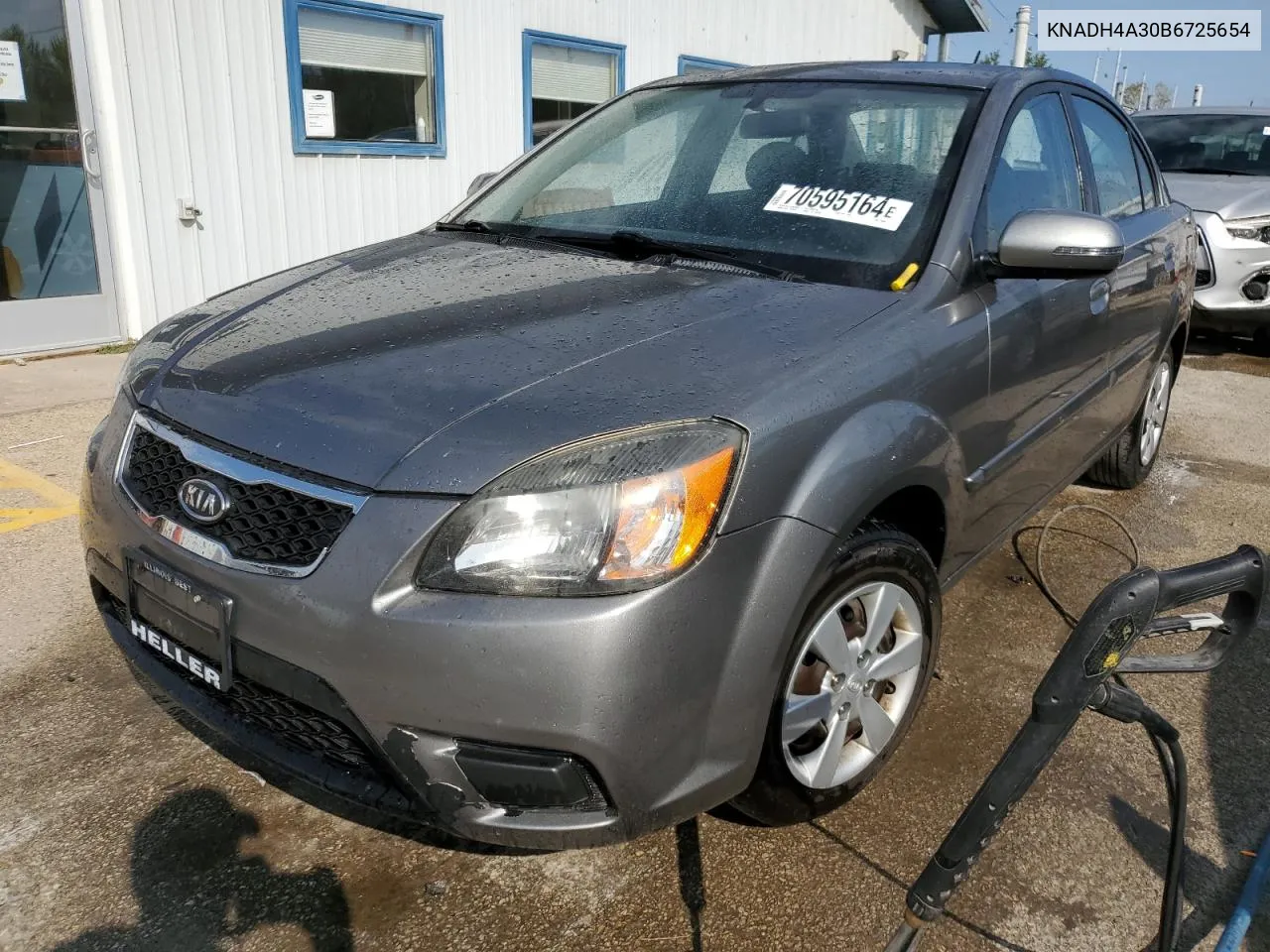 KNADH4A30B6725654 2011 Kia Rio Base