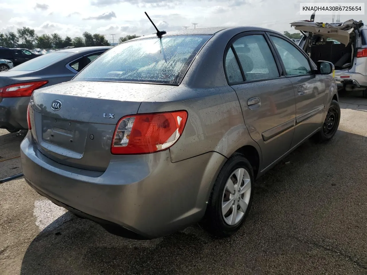 KNADH4A30B6725654 2011 Kia Rio Base