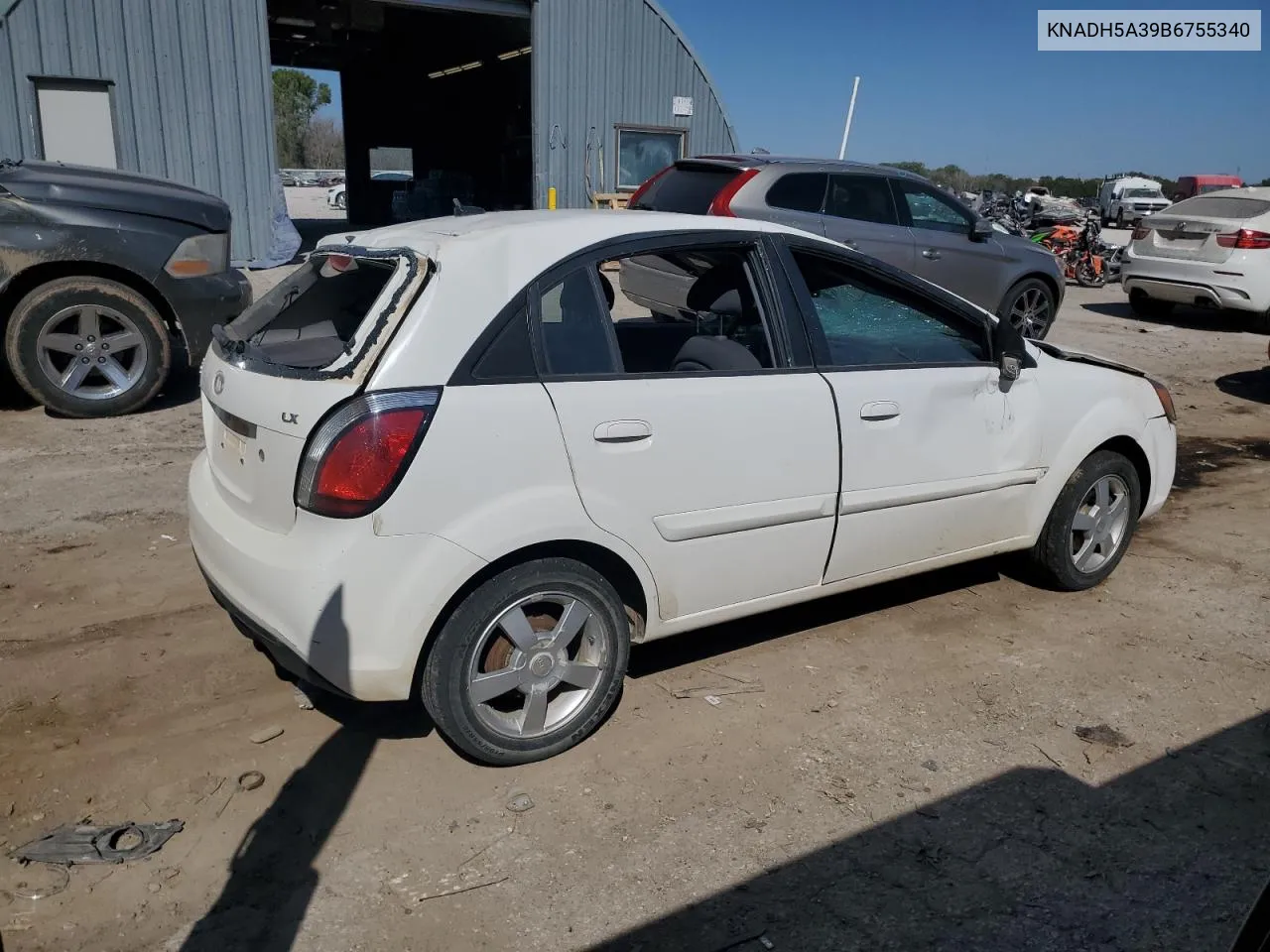 KNADH5A39B6755340 2011 Kia Rio Base