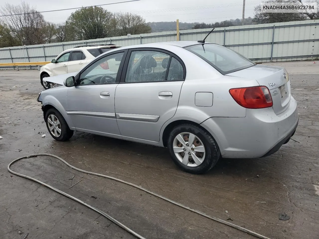 2011 Kia Rio Base VIN: KNADH4A36B6923784 Lot: 80044034