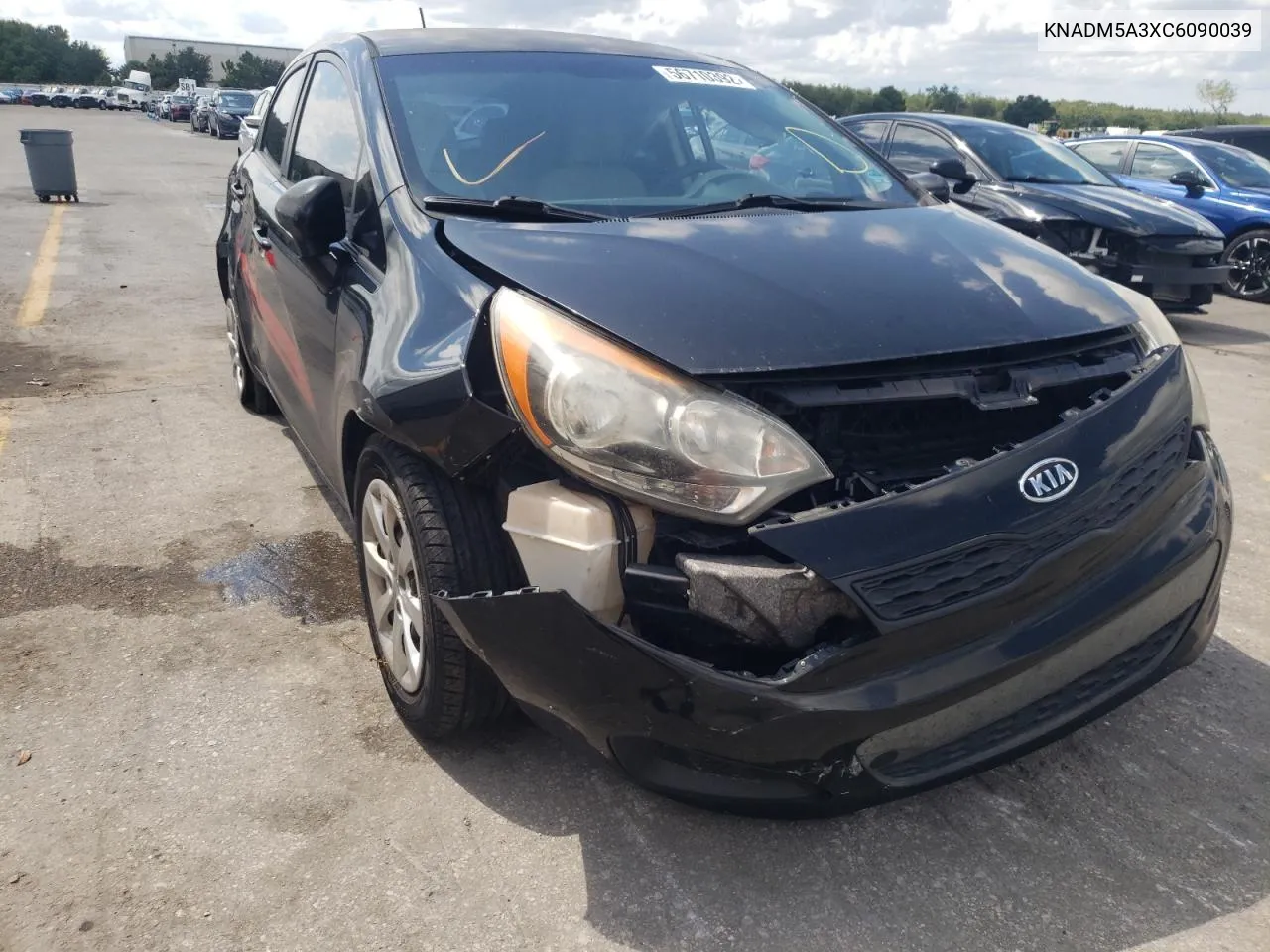 KNADM5A3XC6090039 2012 Kia Rio Lx