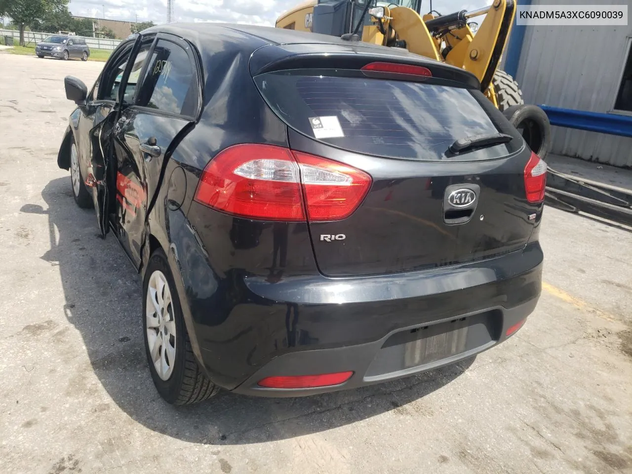 2012 Kia Rio Lx VIN: KNADM5A3XC6090039 Lot: 56710392