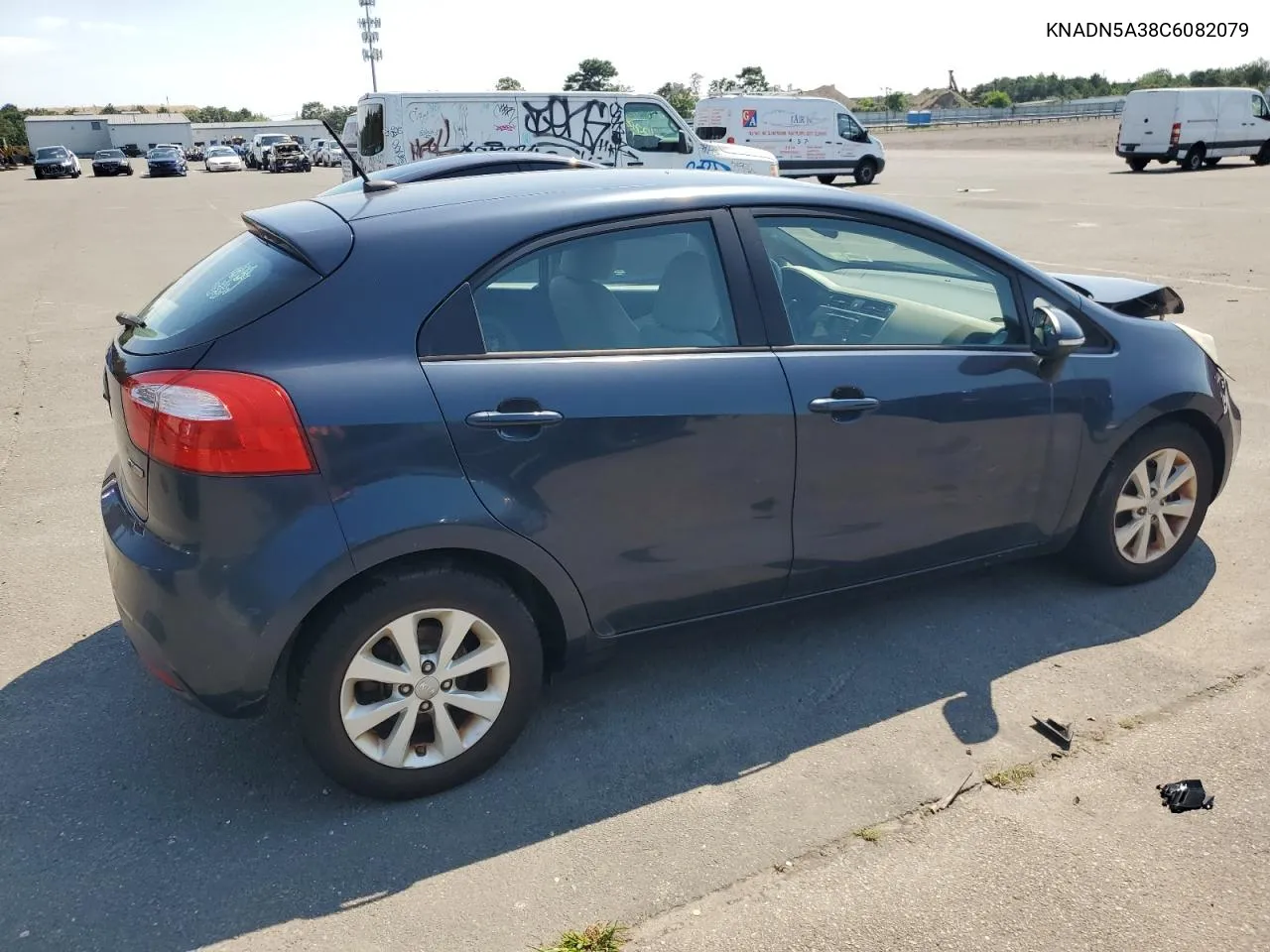 2012 Kia Rio Ex VIN: KNADN5A38C6082079 Lot: 66046504