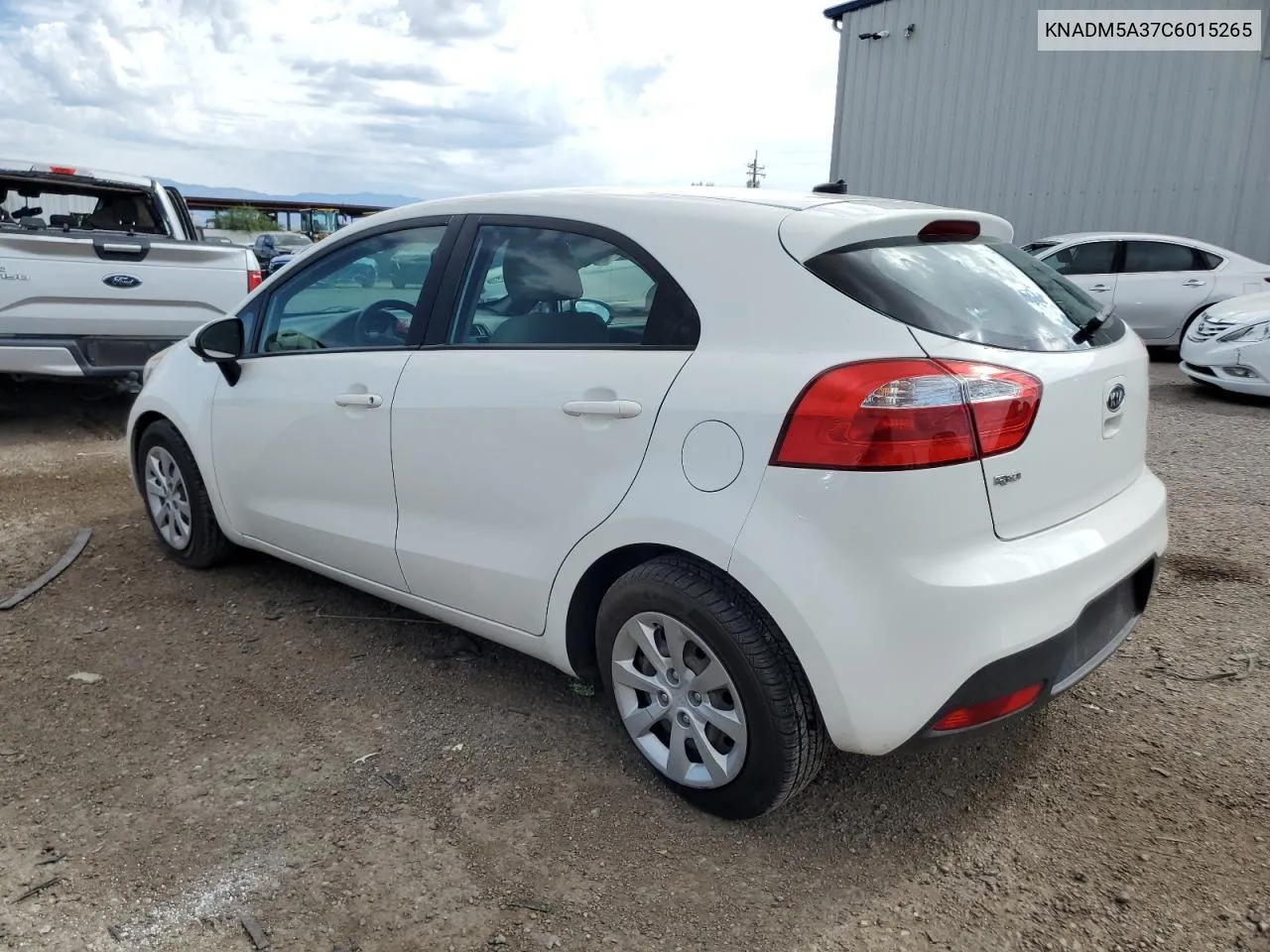 KNADM5A37C6015265 2012 Kia Rio Lx