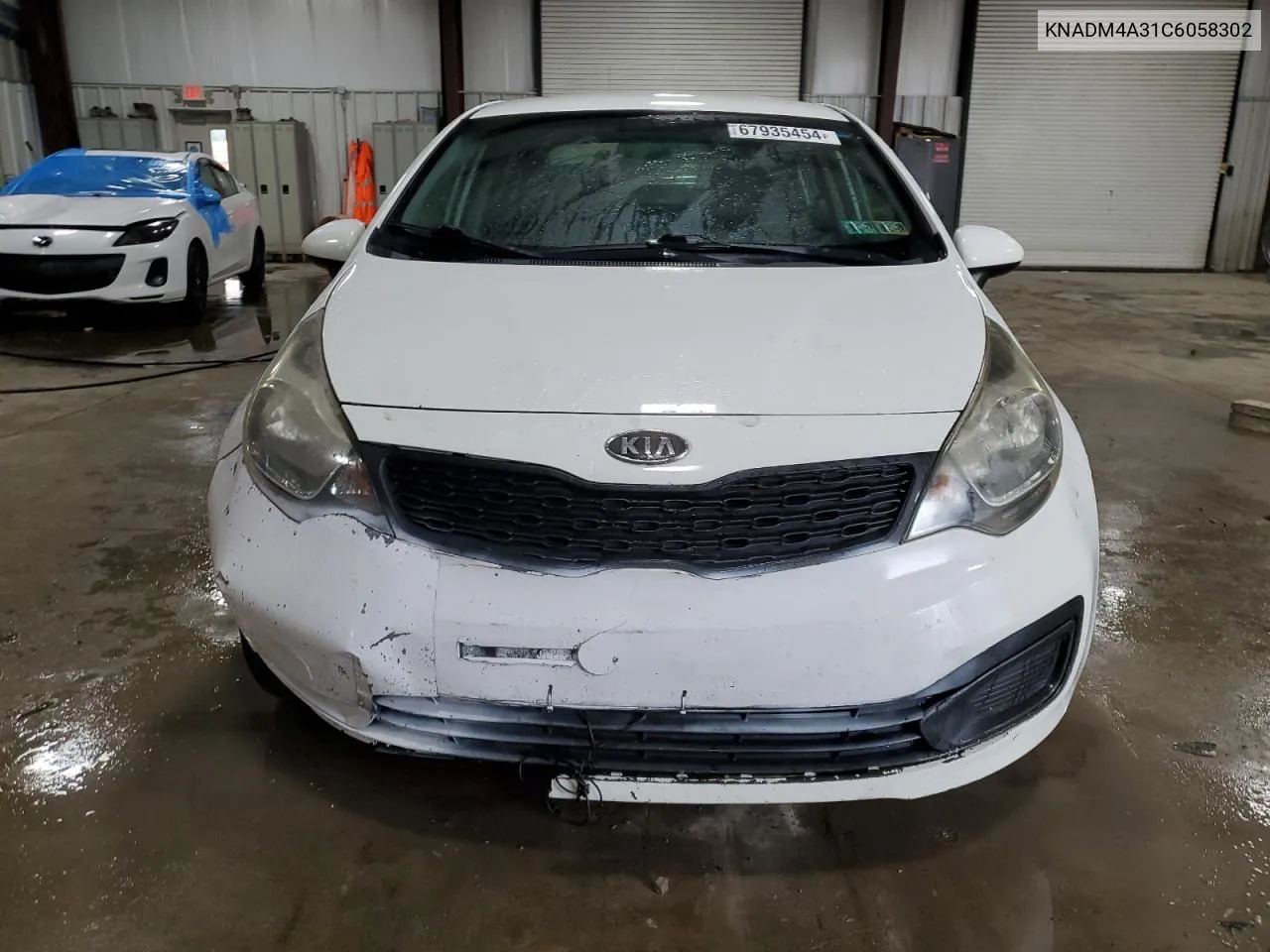 2012 Kia Rio Lx VIN: KNADM4A31C6058302 Lot: 67935454