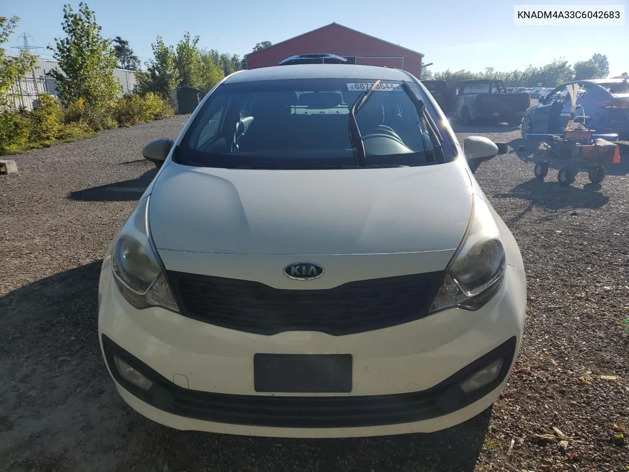 KNADM4A33C6042683 2012 Kia Rio Lx