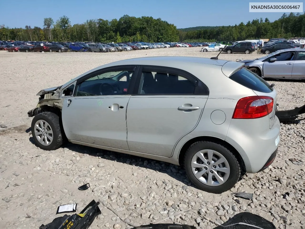 2012 Kia Rio Ex VIN: KNADN5A30C6006467 Lot: 69699544