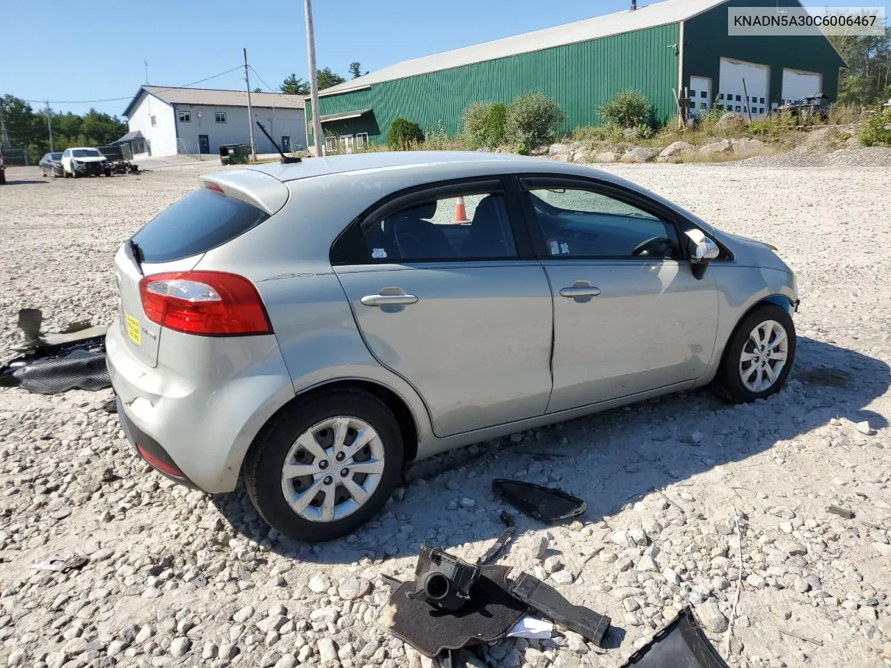 2012 Kia Rio Ex VIN: KNADN5A30C6006467 Lot: 69699544