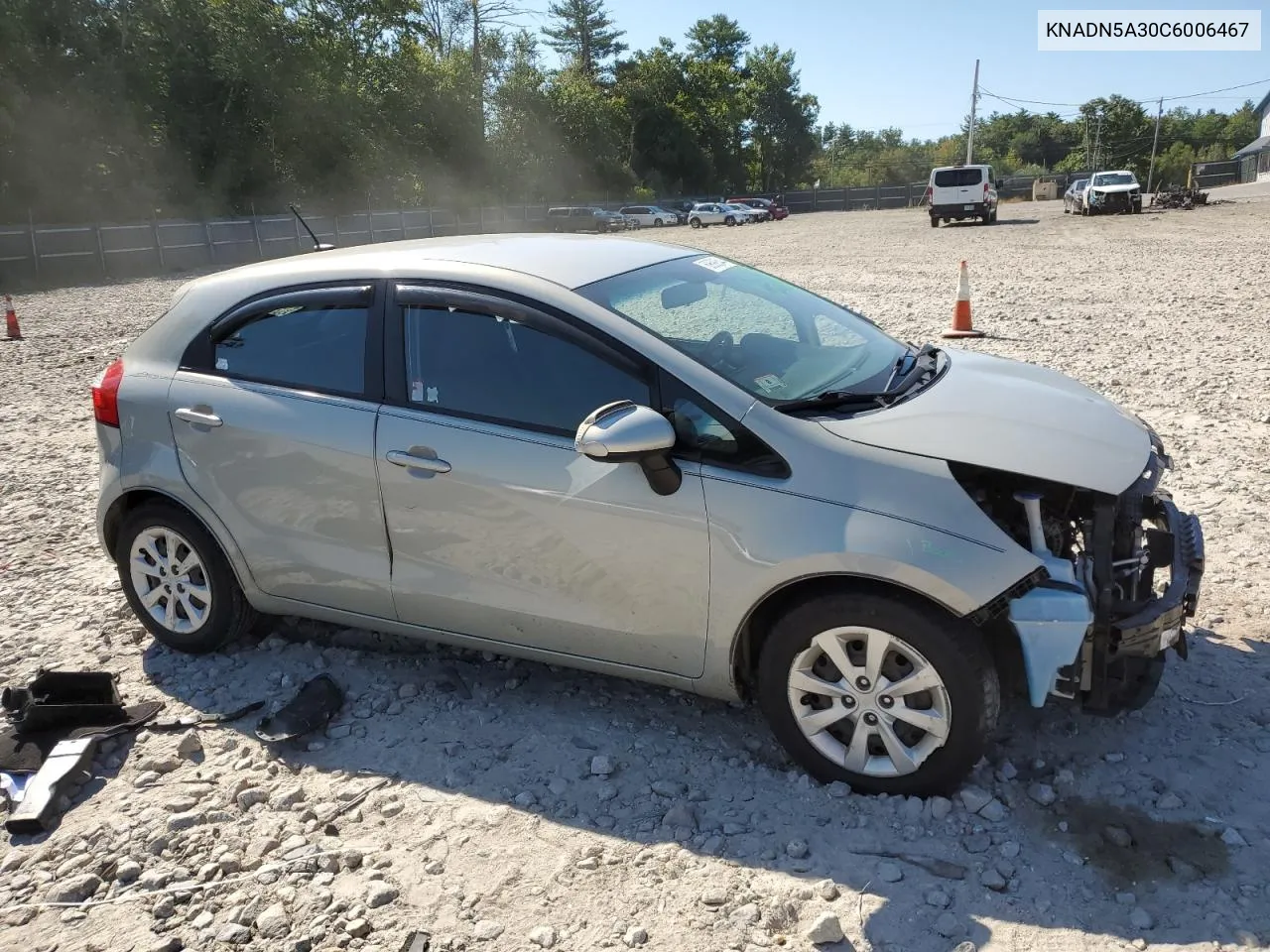 2012 Kia Rio Ex VIN: KNADN5A30C6006467 Lot: 69699544