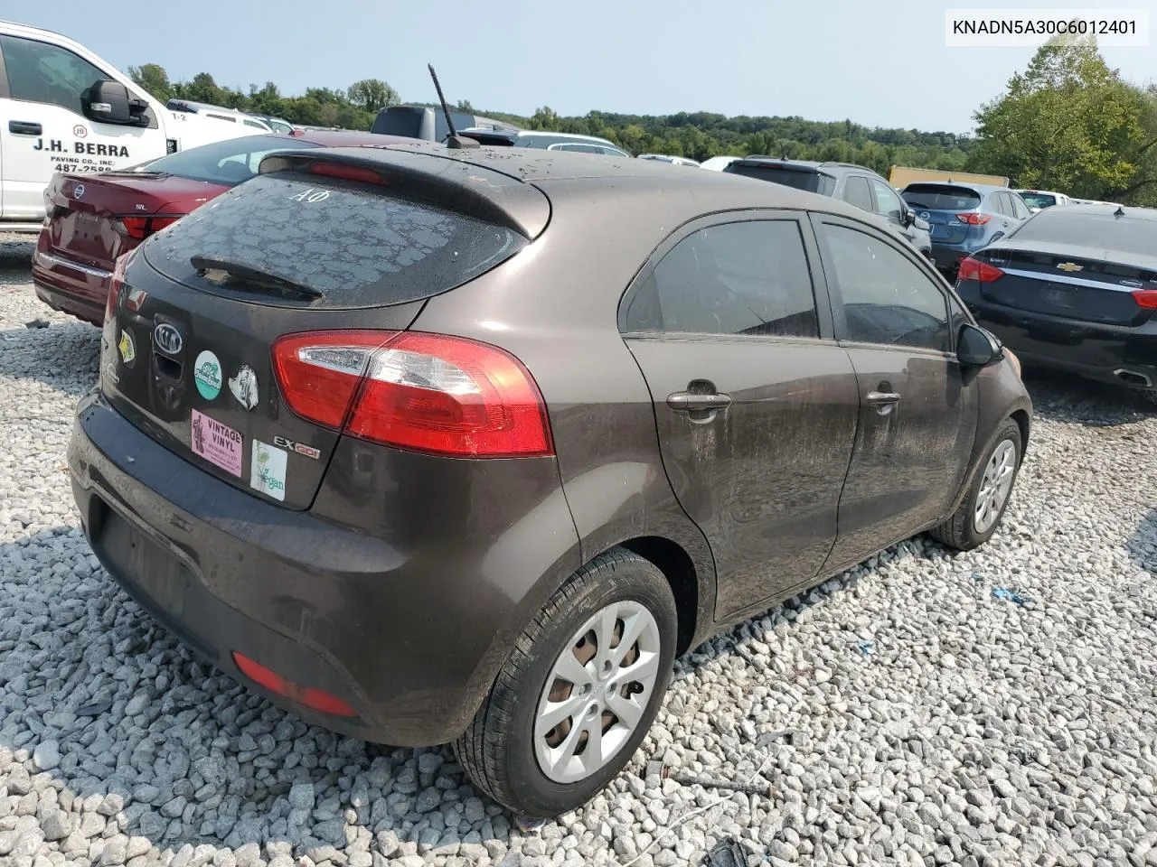 KNADN5A30C6012401 2012 Kia Rio Ex