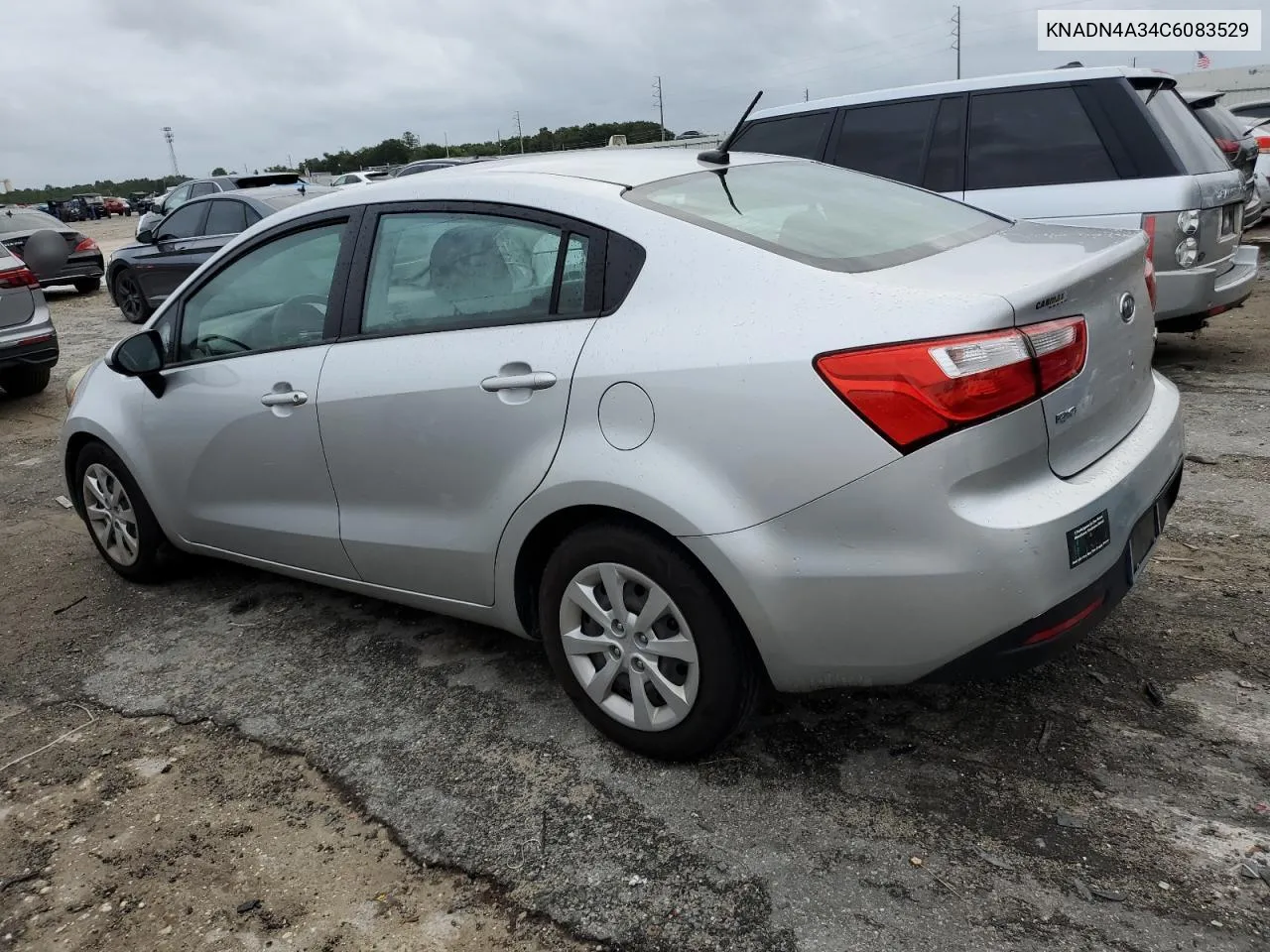 KNADN4A34C6083529 2012 Kia Rio Ex