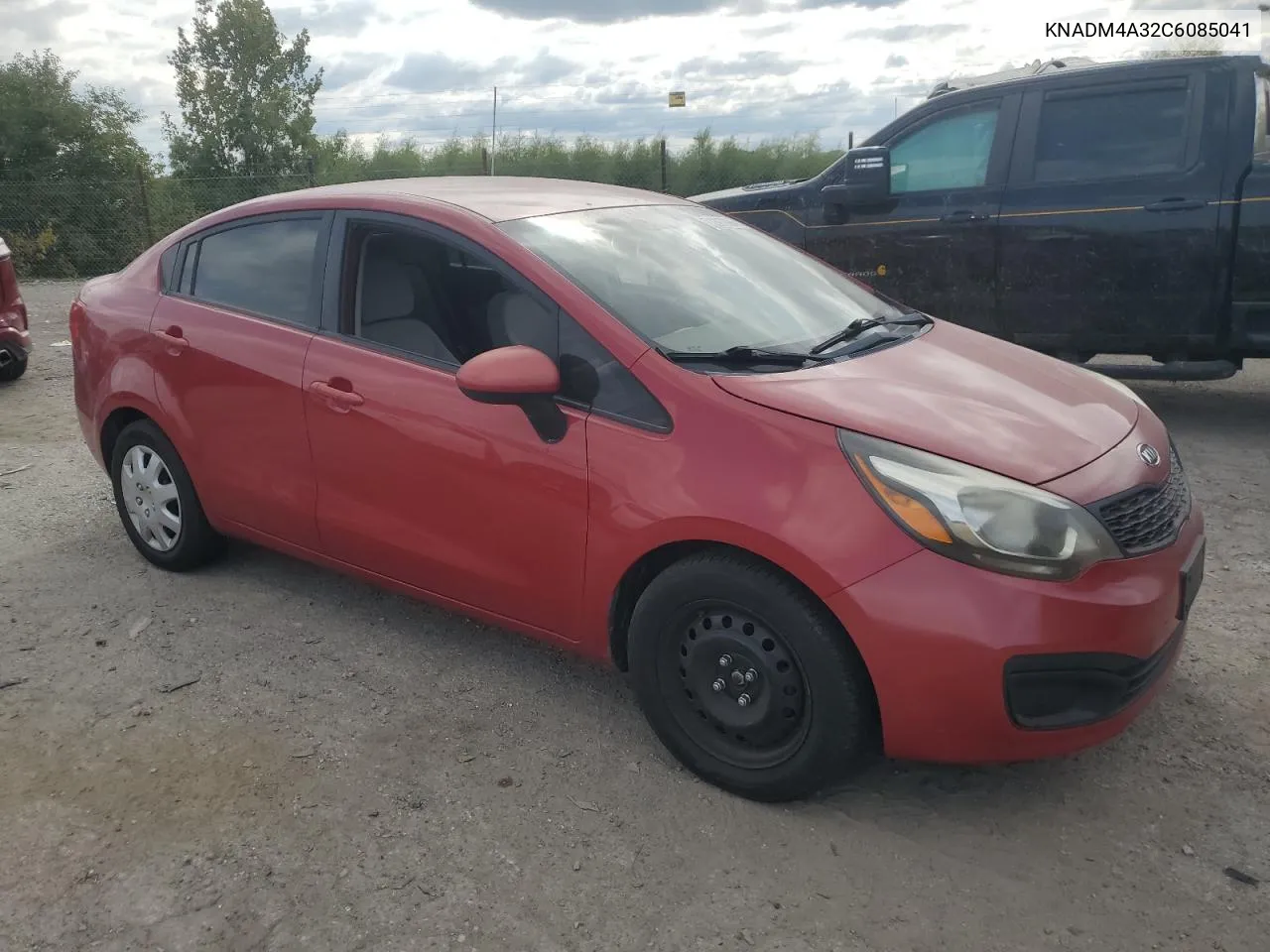 2012 Kia Rio Lx VIN: KNADM4A32C6085041 Lot: 71397994