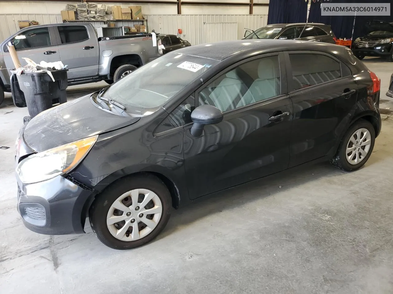 2012 Kia Rio Lx VIN: KNADM5A33C6014971 Lot: 72775644