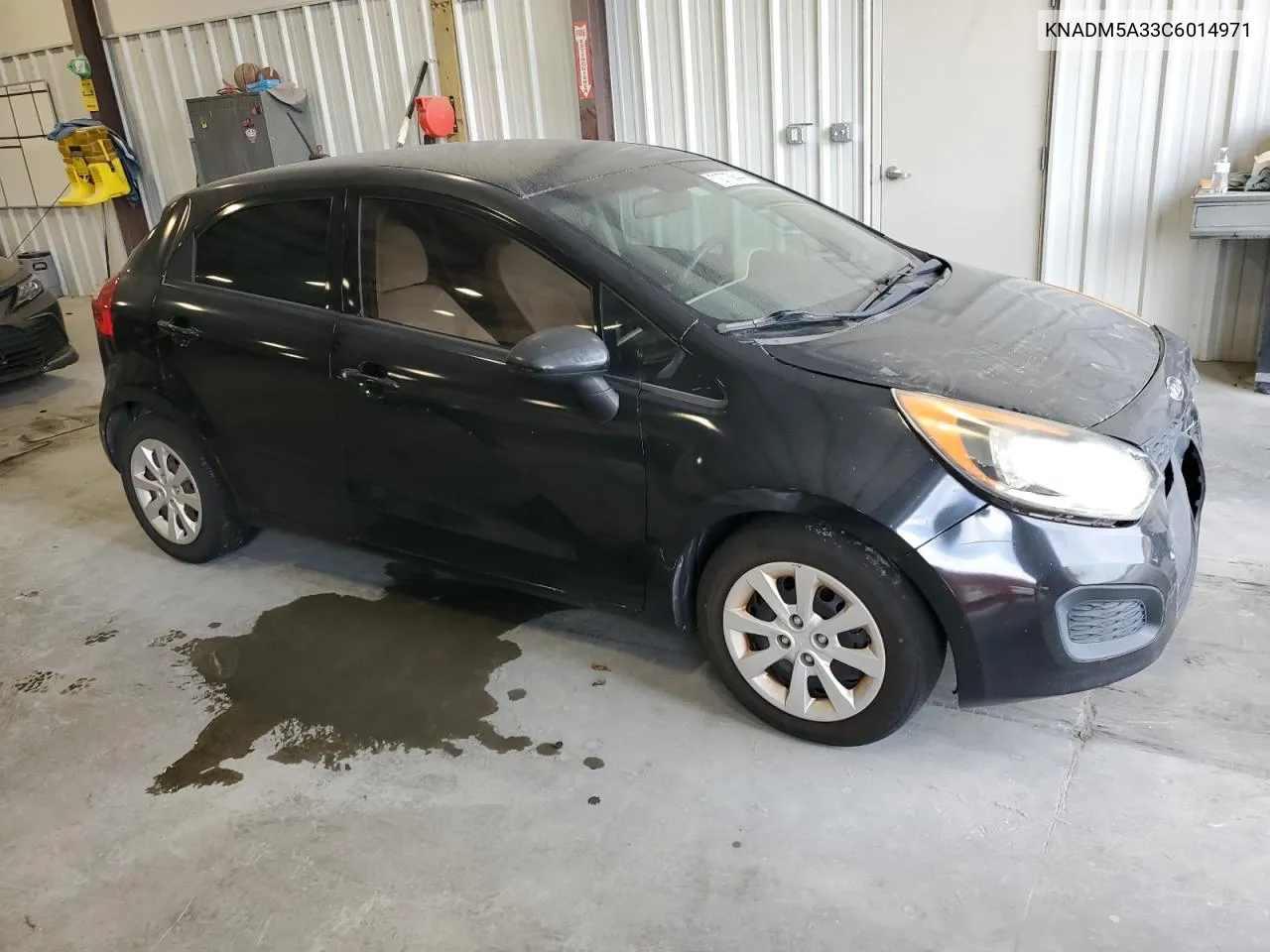 2012 Kia Rio Lx VIN: KNADM5A33C6014971 Lot: 72775644