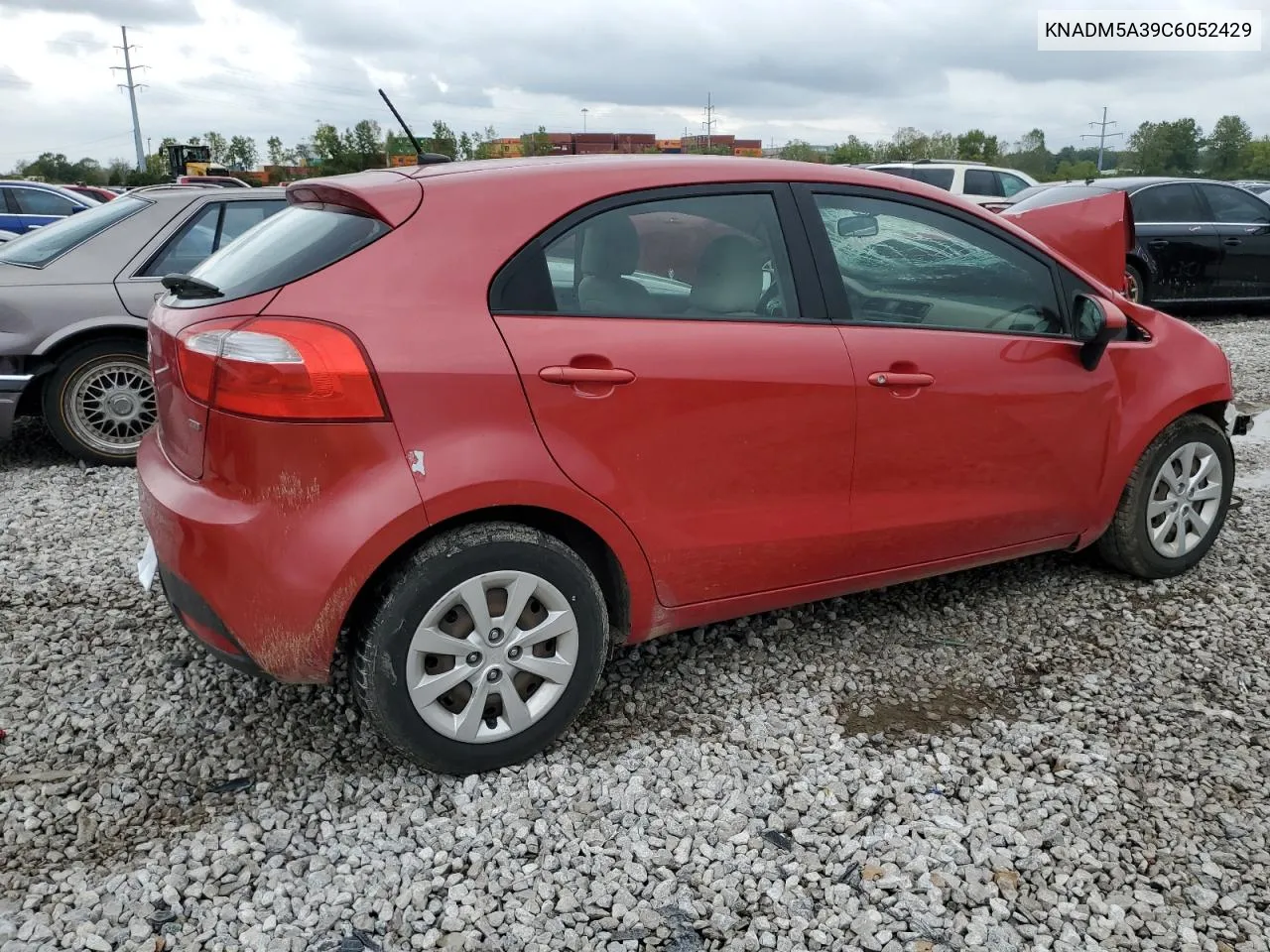 2012 Kia Rio Lx VIN: KNADM5A39C6052429 Lot: 73229174