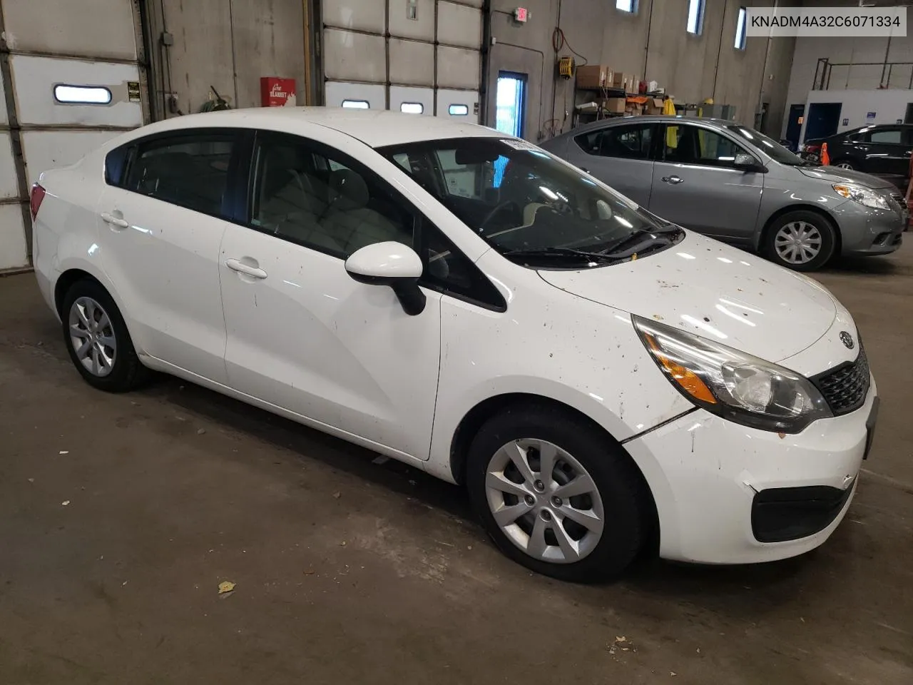 2012 Kia Rio Lx VIN: KNADM4A32C6071334 Lot: 79661604