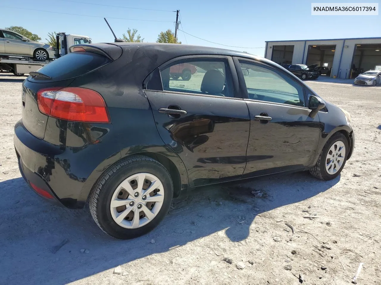 2012 Kia Rio Lx VIN: KNADM5A36C6017394 Lot: 80792054