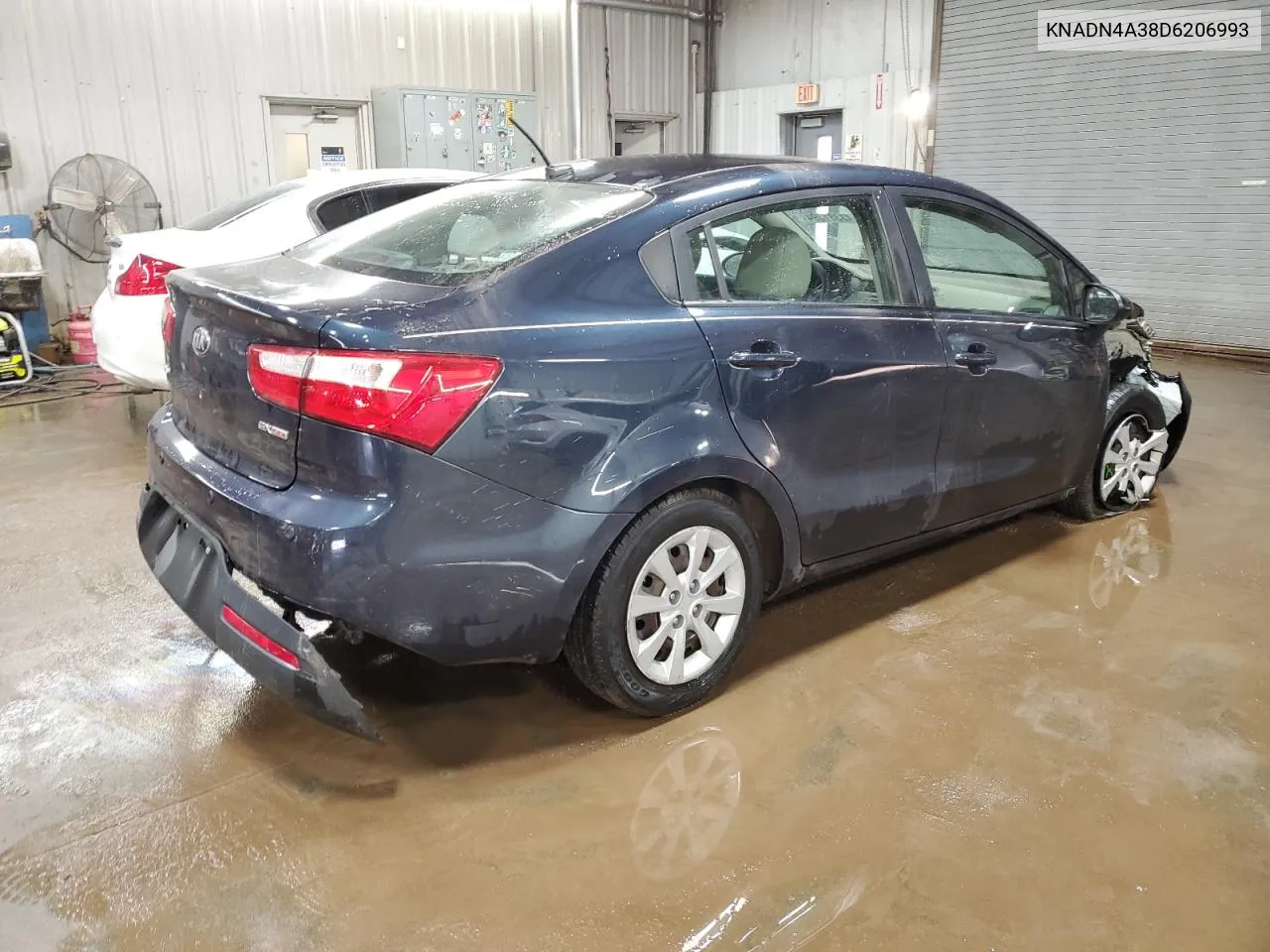 KNADN4A38D6206993 2013 Kia Rio Ex