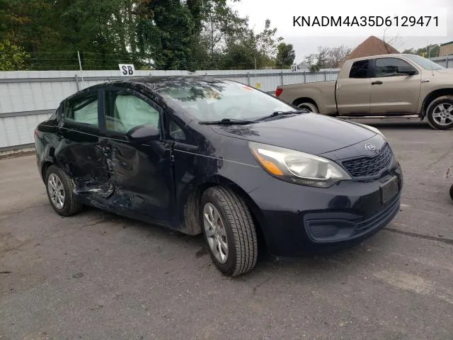 KNADM4A35D6129471 2013 Kia Rio Lx