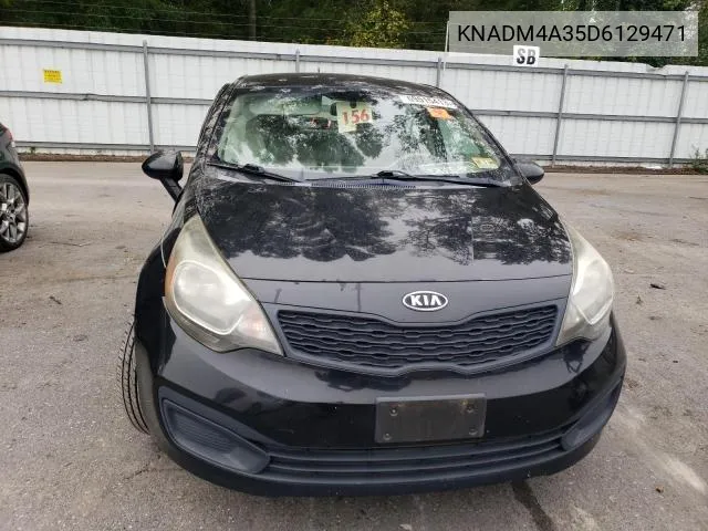 2013 Kia Rio Lx VIN: KNADM4A35D6129471 Lot: 45607424