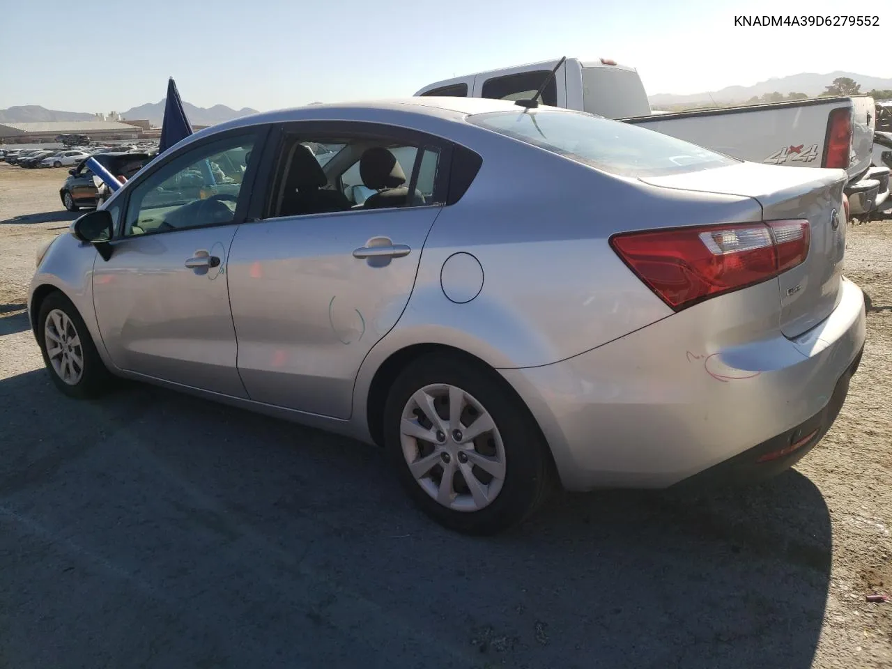 2013 Kia Rio Lx VIN: KNADM4A39D6279552 Lot: 54437404