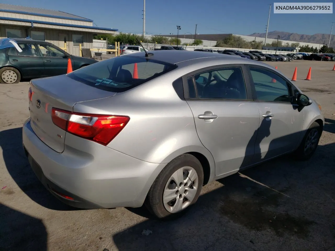 2013 Kia Rio Lx VIN: KNADM4A39D6279552 Lot: 54437404