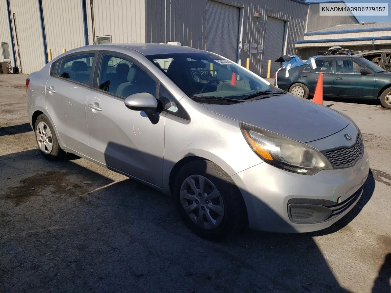 2013 Kia Rio Lx VIN: KNADM4A39D6279552 Lot: 54437404