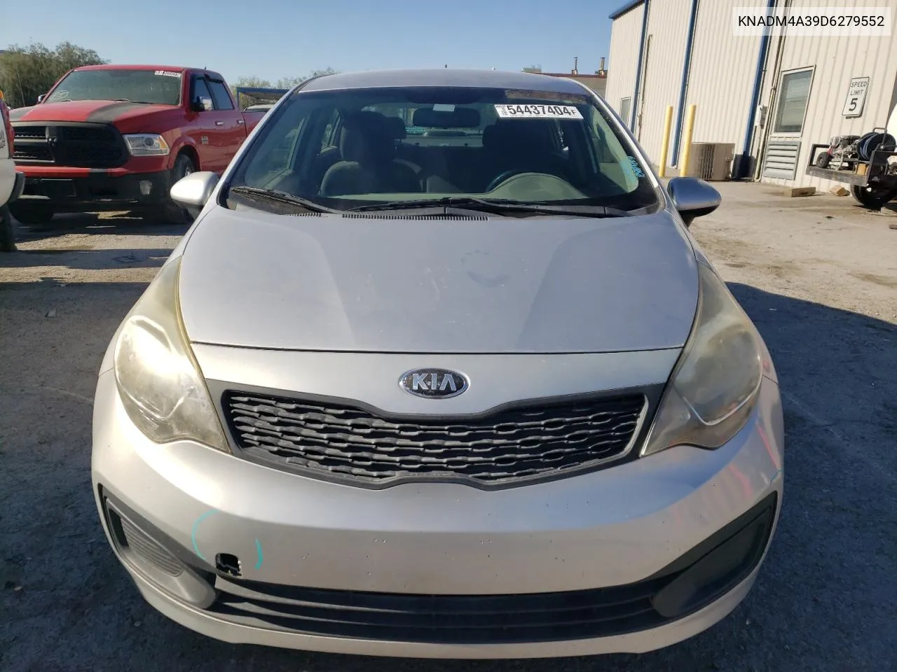 2013 Kia Rio Lx VIN: KNADM4A39D6279552 Lot: 54437404