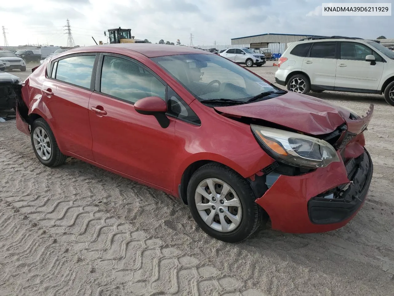 KNADM4A39D6211929 2013 Kia Rio Lx