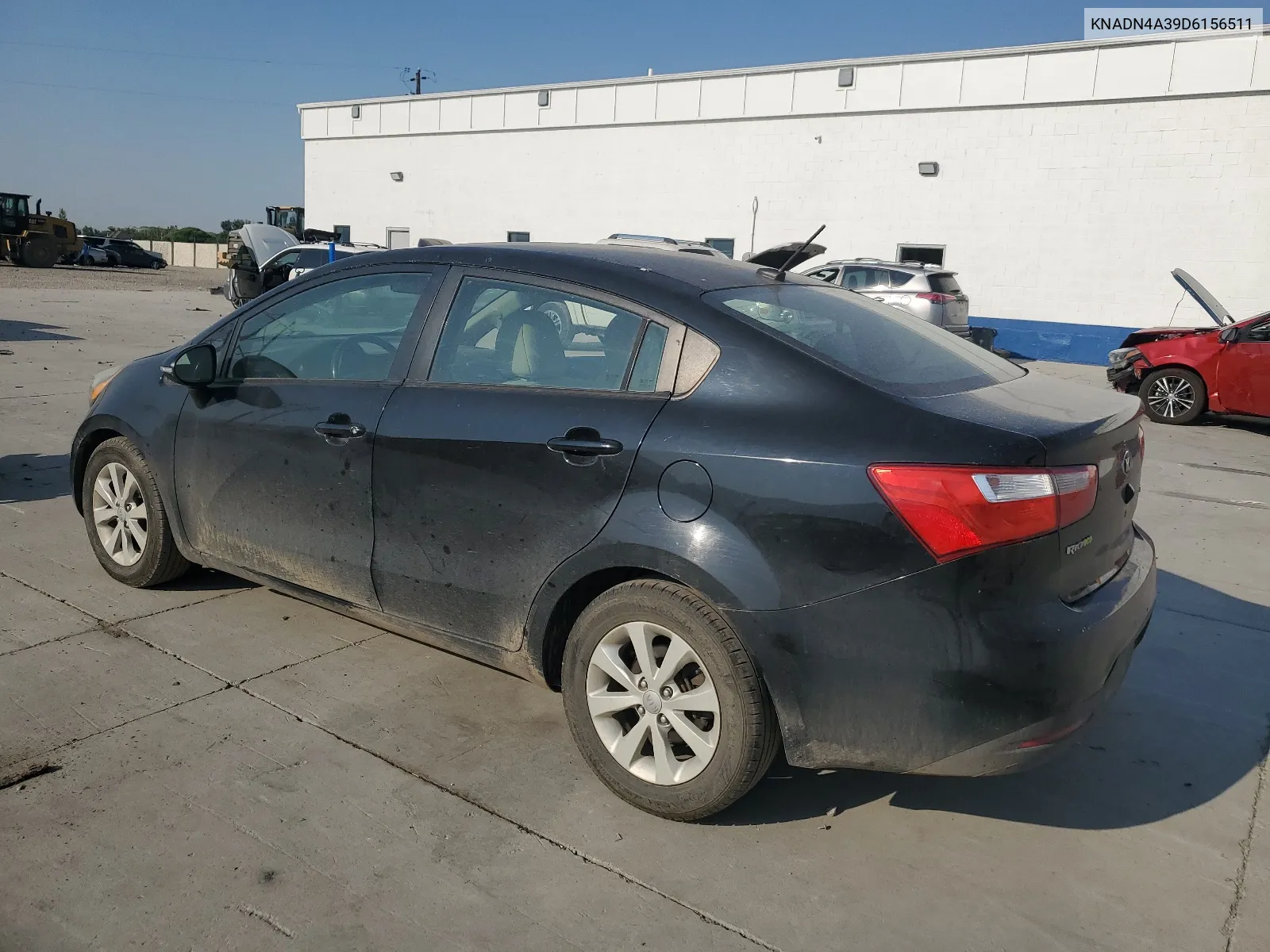 2013 Kia Rio Ex VIN: KNADN4A39D6156511 Lot: 62566474