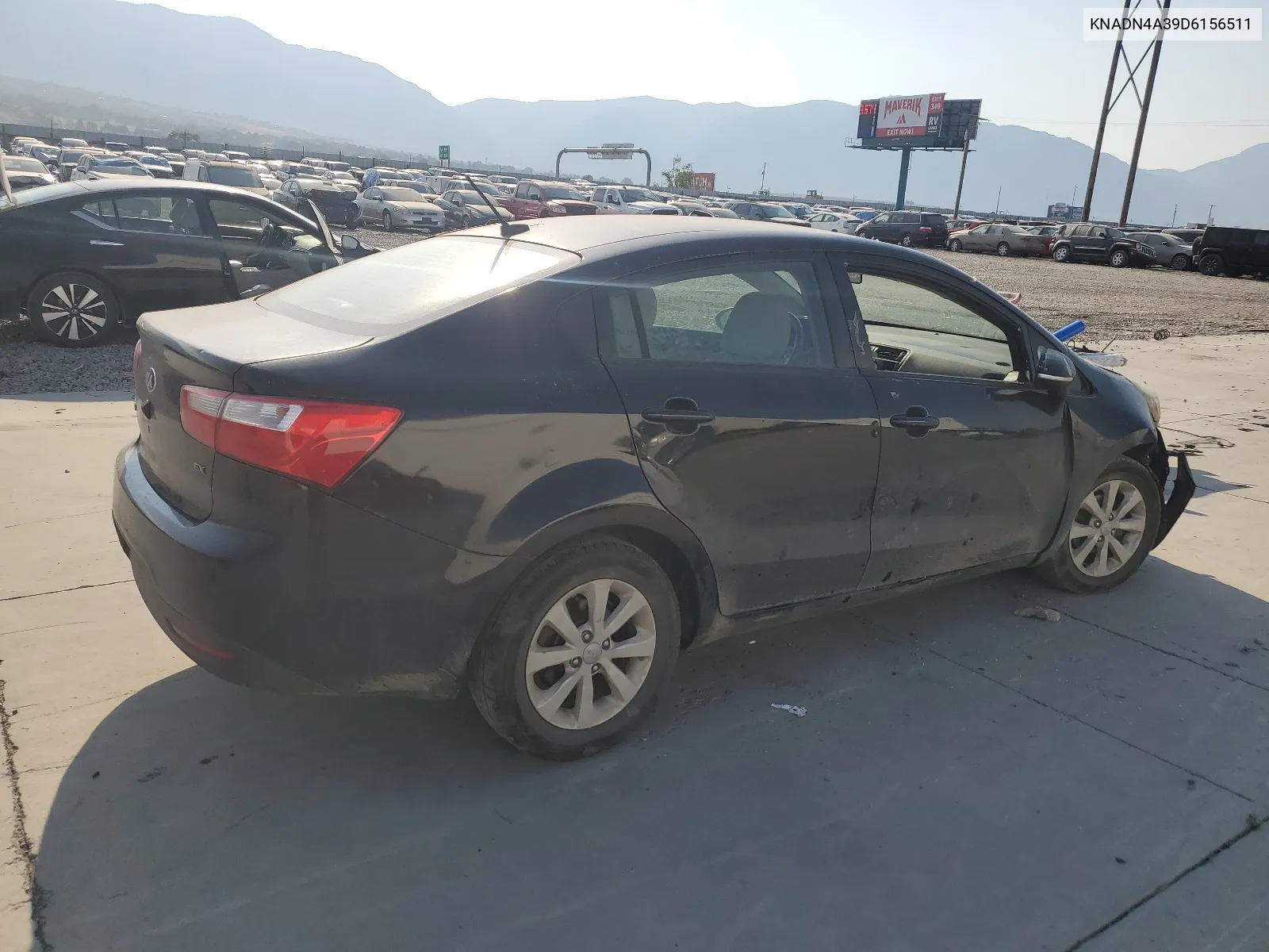 KNADN4A39D6156511 2013 Kia Rio Ex