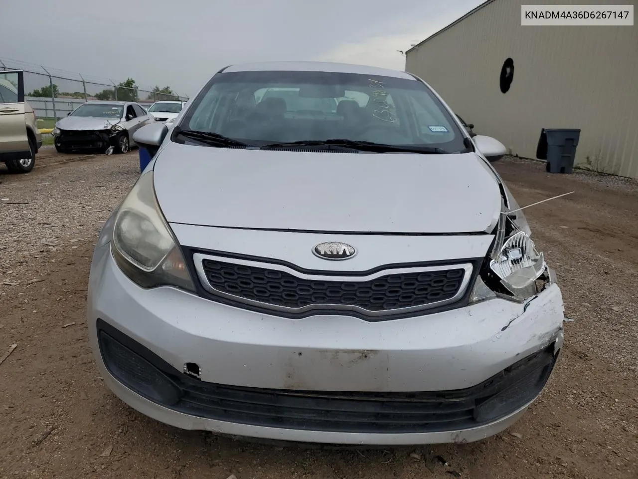 KNADM4A36D6267147 2013 Kia Rio Lx