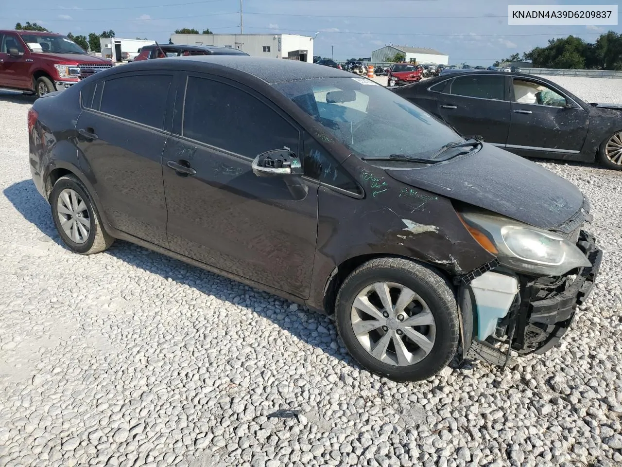 2013 Kia Rio Ex VIN: KNADN4A39D6209837 Lot: 65394704