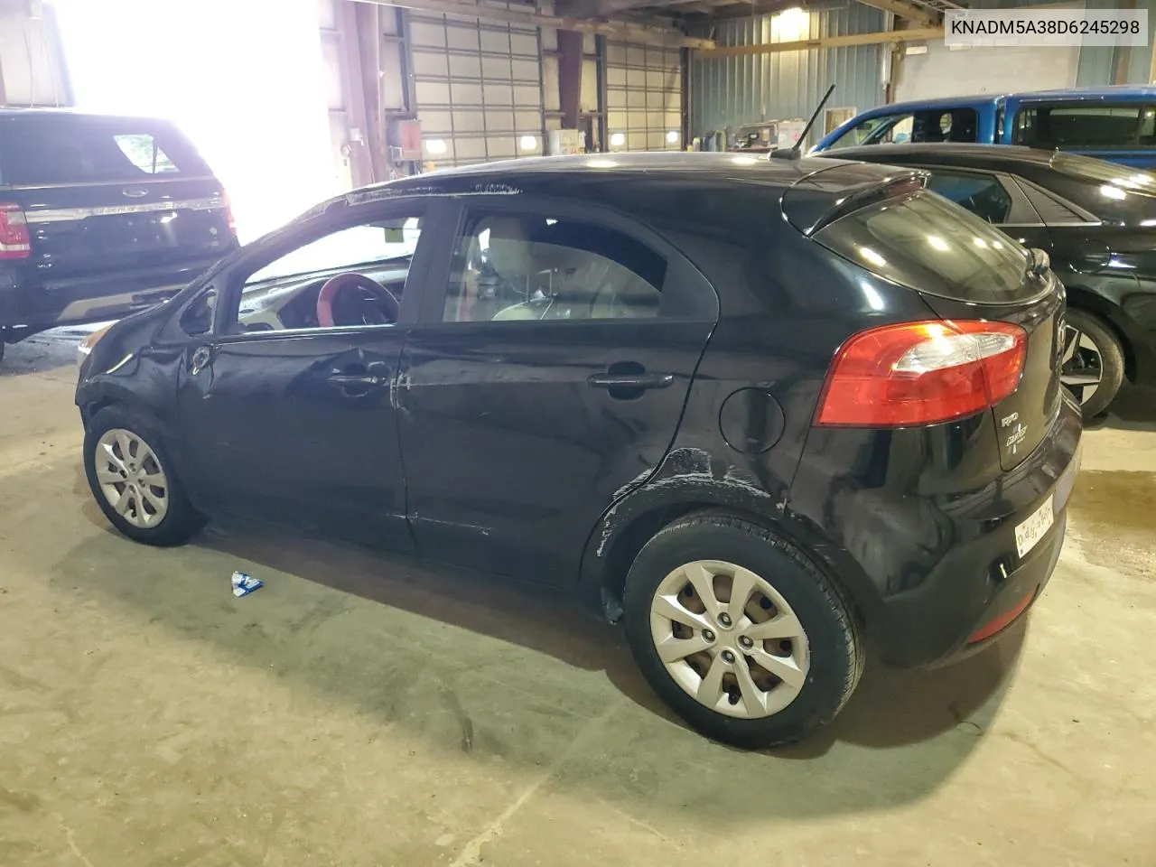 2013 Kia Rio Lx VIN: KNADM5A38D6245298 Lot: 65451194