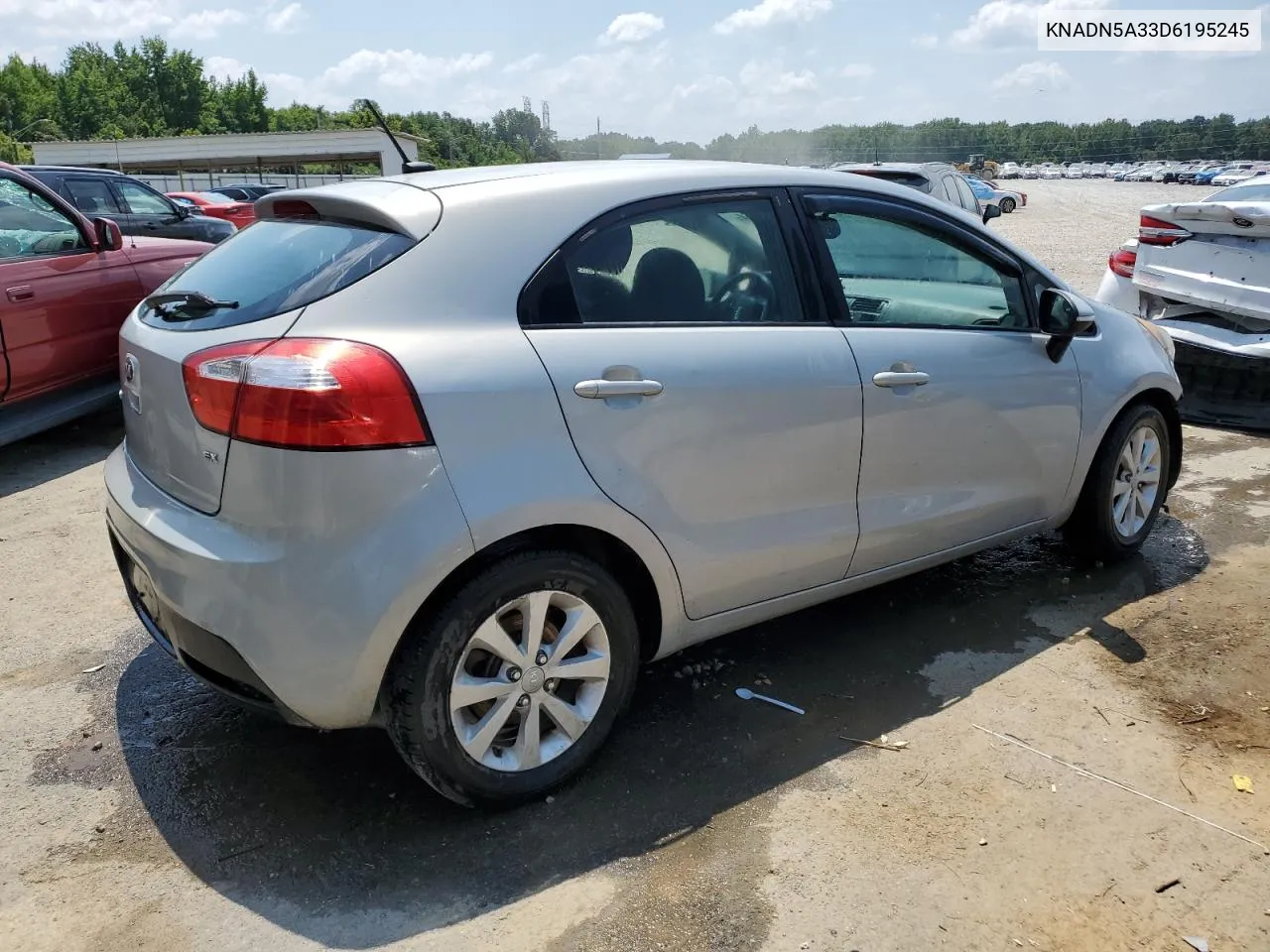 2013 Kia Rio Ex VIN: KNADN5A33D6195245 Lot: 66008364